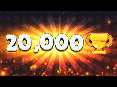 20,000 Trophies REACHED in Brawl Stars!