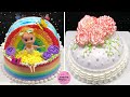 Awesome Rainbow Cake Decorating Tutorials | Easy Colorful Cake Hacks Compilation for Birthday Girl