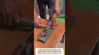 DIY Rebar Cutting Tool: Turning an Angle Grinder into a Smart Cutter ⚙️🔧
