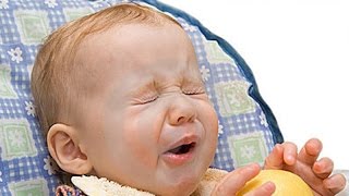 Babies tasting lemon for the first time are so cute! - Adorable baby compilation
