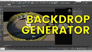 Backdrop Genrerator 3ds Max - Eris Graphic