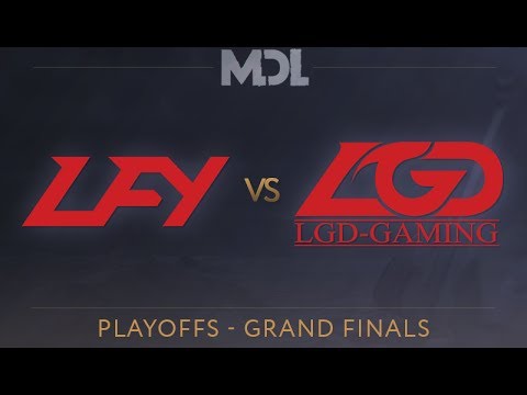 LFY vs LGD Game 2 - MDL 2017 Grand Finals - @GoDz @DakotaCox @KBBQ