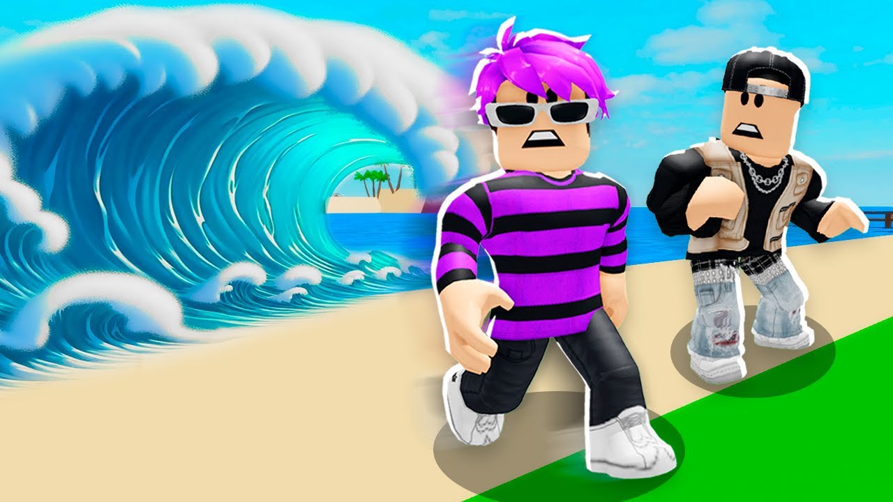 I SURVIVED the TSUNAMI in BROOKHAVEN!