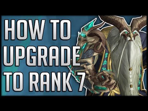 How To UPGRADE LEGENDARIES To Rank 7 (Item Level 291) In Patch 9.2