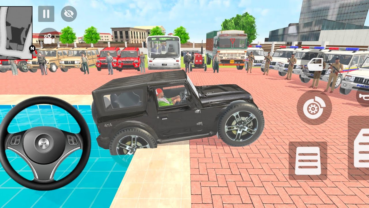 Modified Police Car 🚨 Gangster Life in Indian Streets | Open WorldGame game for android ❤️ 