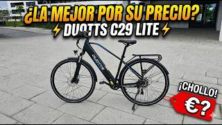 Bicicleta eléctrica DUOTTS C29 LITE Muy equipada por poco dinero Análisis Test Prueba Review