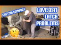 Custom Comfort By Homestretch Power Couch Loveseat Latch Problems!