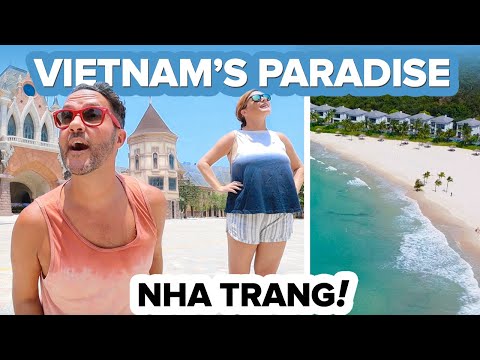 THIS EXISTS IN VIETNAM?  Best Beach and Island Theme Park  Welcome to Nha Trang + Vin Wonders