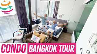 Unser Appartement in Bangkok (Condo Tour Ashton Silom) | YourTravel.TV