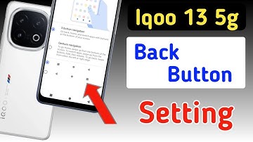 Iqoo 13 5g back button setting | Iqoo 13 5g me back button kaise lagaye setting