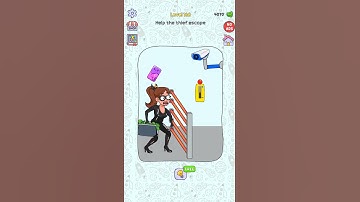 《Hide My Proof》Level 168 help hte thief escape #gameplay #walkthrough