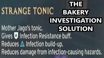 Strange Tonic Atomfall - Bakery Quest Atomfall - Mother Jago