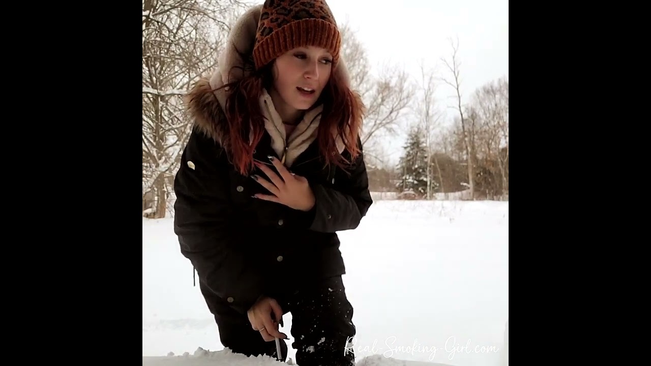 Out of Breath, Heart Racing - Canadian Winter is Hart on a Smoking Girl