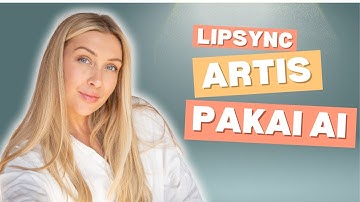 Lipsync Selebriti Pakai AI! Wav2Lip & TTS di Python 🔥