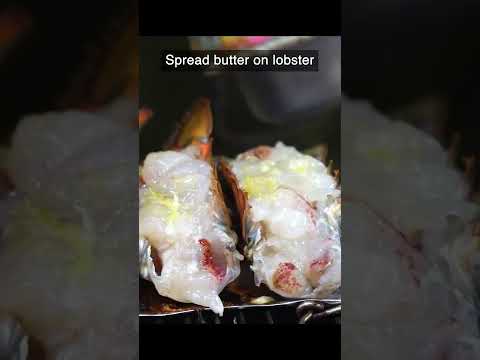 Grilled Lobster with <strong>Cheese</strong> - FoodieBoy&amp;#39;s First <strong>day</strong> #shorts