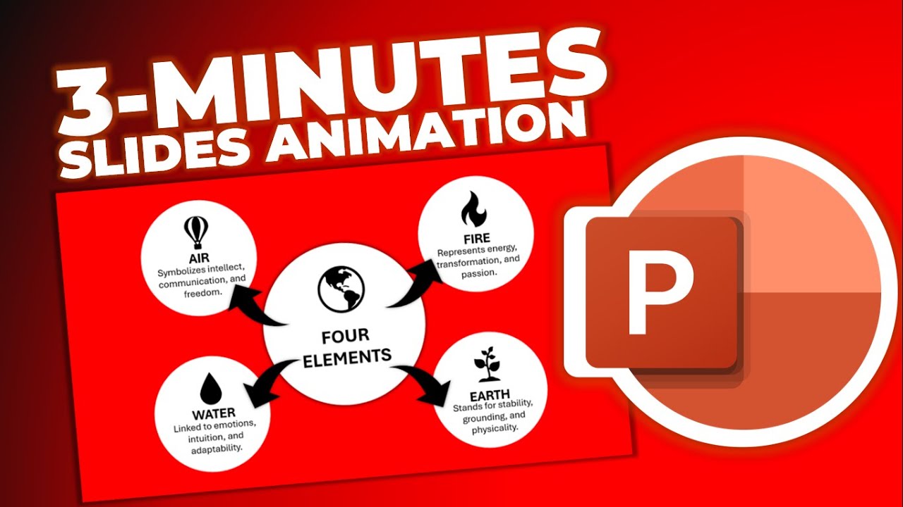3-MINUTES Slide Design Animation Trick | PowerPoint Morph Transition ...