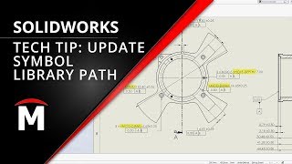 Famous SOLIDWORKS Tech Tip: Correcting Symbol Library Location Profile