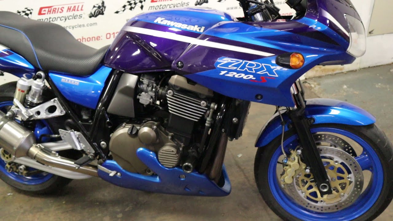 2002 Kawasaki ZRX1200S for sale @ Chris Hall Motorcycles Doncaster