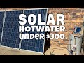 Solar Hot Water day 3, Spoiler: it works and I've subbed David