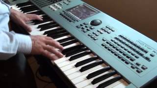 Video thumbnail of "Smooth Jazz Piano Solo on Yamaha Motif XS"