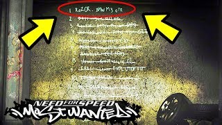 КАК БЫСТРО ВЗЯТЬ ТОП-1 ЧЕРНОГО СПИСКА NEED FOR SPEED MOST WANTED ??? #4 КАК БЫСТРО ВЗЯТЬ ТОП-1 ЧЕРНОГО СПИСКА NEED FOR SPEED MOST WANTED ??? #4