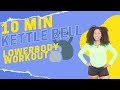 10 minute workout  lower body workout using a kettlebell