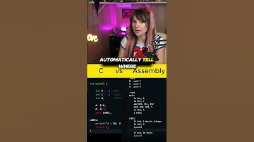 C programming Language vs Assembly