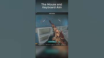 The Mouse and Keyboard Aim #shorts #mw3 #viral #trending