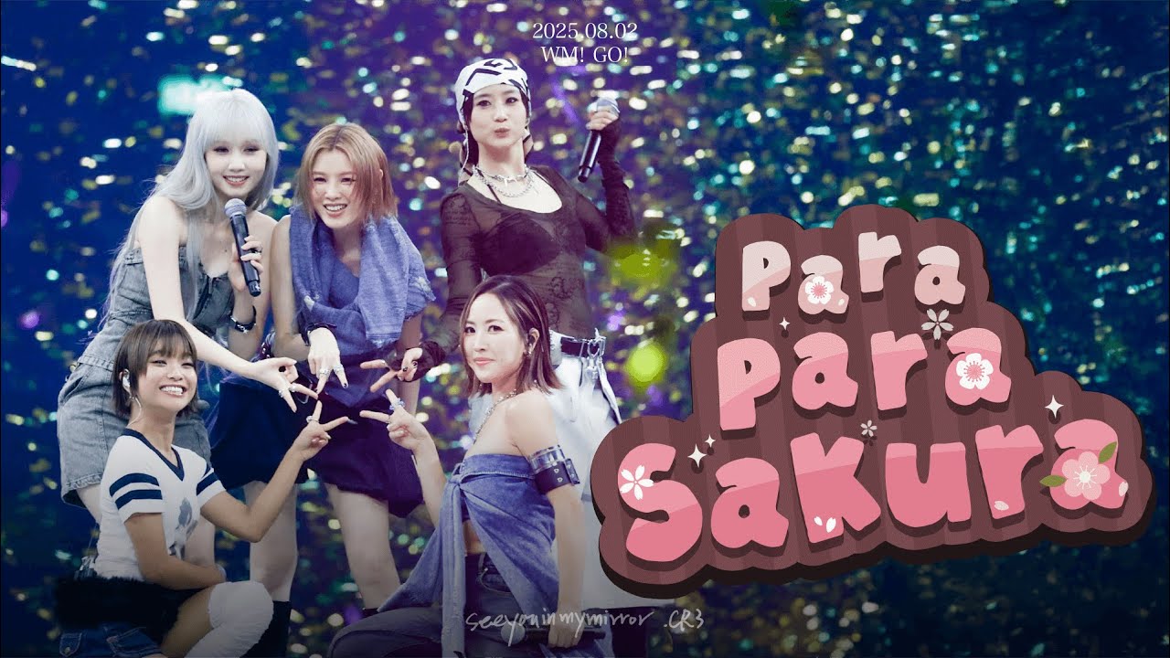 【Multi-Angle】2025.08.02 WM! GO! Warner Go 澳門站 - Para Para Sakura｜陳蕾 4K ...