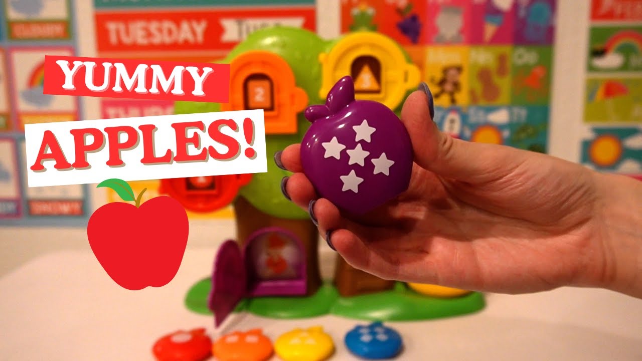 Toy Apple Tree Delight: Learning Colors, Numbers, Shapes & Animals