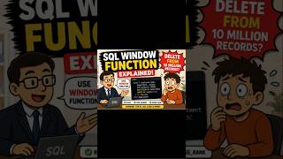 How to Delete 10 Million Records Safely in SQL 🔥 | Window Function Explained
