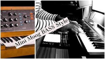 Mini Moog fonky bass with MONARK plugins from Native Instruments EP16