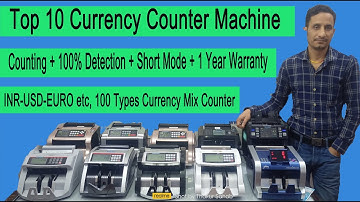 Top 10 Best Mix Currency Counting Machine With Fake Note Detection in India 2025