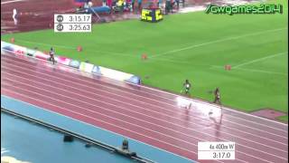 Women's 4 x 400m Relay Final | Commonwealth Games 2014