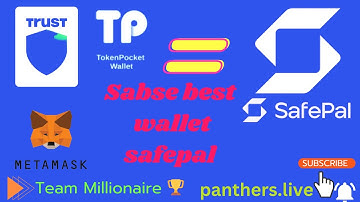 Safepal wallet kese use kare | How to crate safepal wallet |Trust wallet, token pocket sab fail #mlm