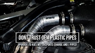 Does your BMW M2, M3 or M4 still have plastic charge pipes?  Time to upgrade to Kies Motorsports!