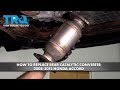 How to Replace Rear Catalytic Converter 2008-2012 Honda Accord