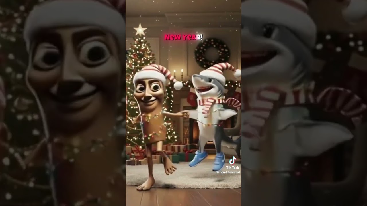 6 7 AND TUNGTUNG SAHUR ON RIZZMAS CHRISTMAS 