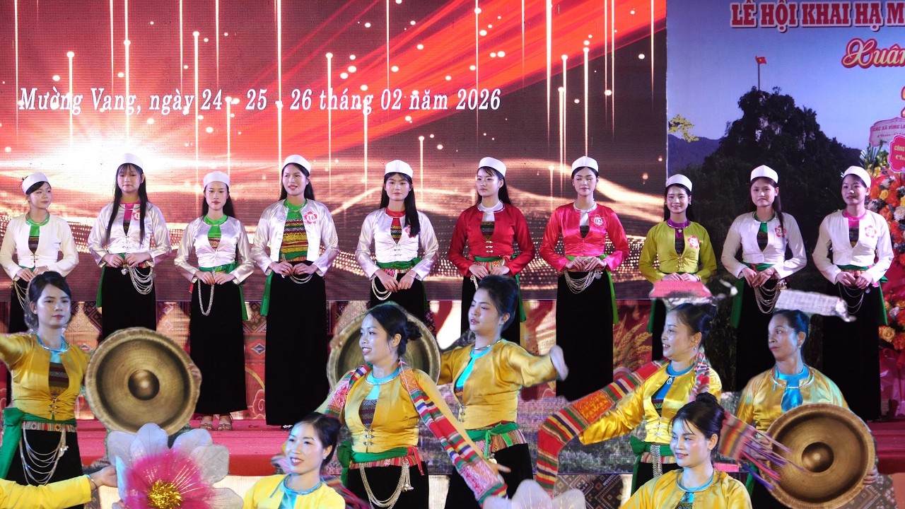 CHƯƠNG TRÌNH NGHỆ THUẬT LỄ  HỘI KHAI HẠ MƯỜNG VANG NĂM 2026 PHẦN 3