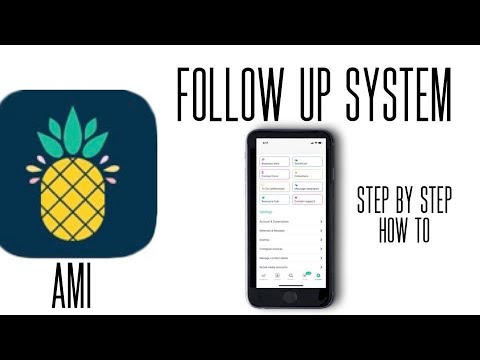 AMI - How To Get Started & Create Your Follow Up System