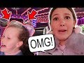 6 YEAR OLD ALMOST FALLS OUT OF FAIRGROUND RIDE!