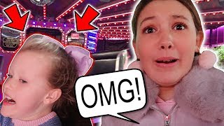 6 YEAR OLD ALMOST FALLS OUT OF FAIRGROUND RIDE!