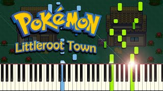 LITTLEROOT TOWN from Pokémon Ruby/Sapphire/Emerald - Piano Tutorial screenshot 4