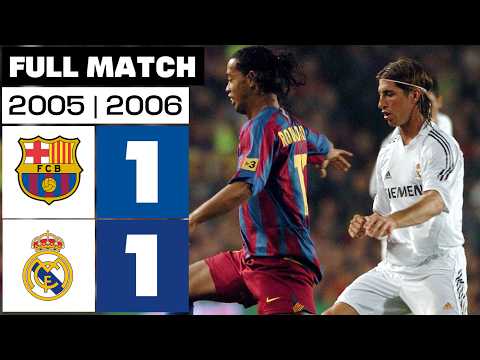 FC Barcelona 1-1 Real Madrid | PARTIDO COMPLETO | LALIGA EA SPORTS 2005/06