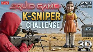 Live 13📵 Squid Game K sniper challenge 3D Android Gaming #squidgame #shortsfeed #trending #shorts