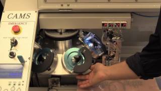 CAMS 1V6P Automatic Rhinestone Machine Demonstration