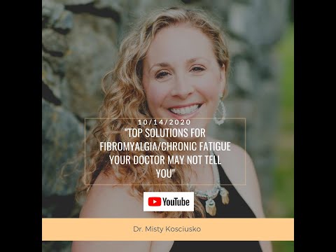 Top Solutions for Fibromyalgia/Chronic Fatigue your doctor may not tell you  - YouTube