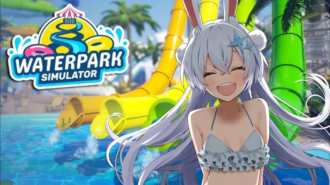 【Waterpark】Mikumi's First day!【#ShirousaMikumi 】