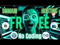 Create A Website For Free With AI- How To Build A Website From Scratch Free Domain Free Hosting 2025