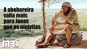 Qual a planta que fez sombra para Jonas?